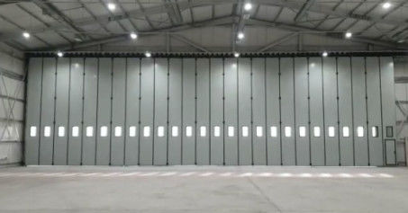 購入 大型産業用折りたたみドア 自動/手動式開口方法 online manufacture