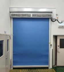 購入 商業用 ローラー・シャッター 布のカーテン 迅速な動作 高速のPVCドア online manufacture