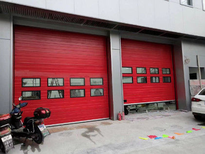自動 断面隔熱 ドア サンドイッチ 工業 工場 ドア オーダーメイド