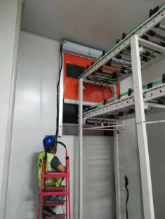 高性能 小型高速ローラーシャッター ドア ロジスティック用コンベヤーベルト