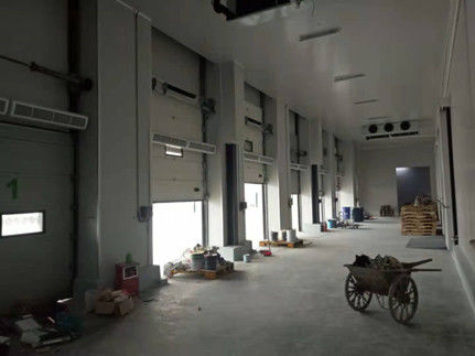 ポリウレタン 熱隔離 商業用 断面式 鋼製 ドア 工業用 カスタマイズ