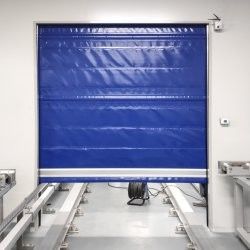 15-20m/s 風抵抗 赤外線 セキュリティ システム 商業用高速ドア