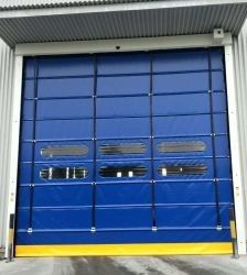 重用型PVC高速工業ドア ロジスティック操作のためにカスタマイズ可能